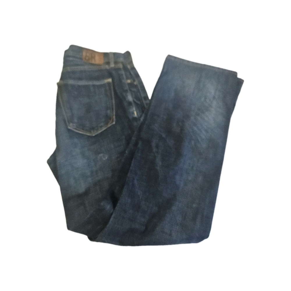 Banana Republic 078 Jeans Straight Leg Men's Size 32x34 Dark Wash 100% Cotton